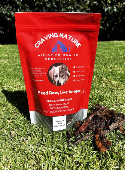Venison Chews ( Mixed ) 100g