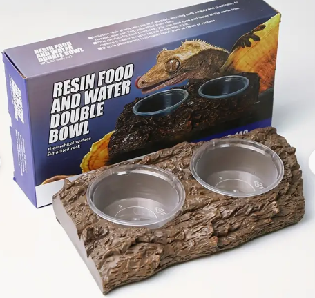 Nomoy Resin food/water double bowl