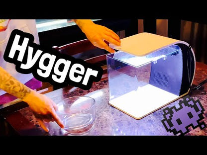 Hygger ARC Shaped Aquarium Kit