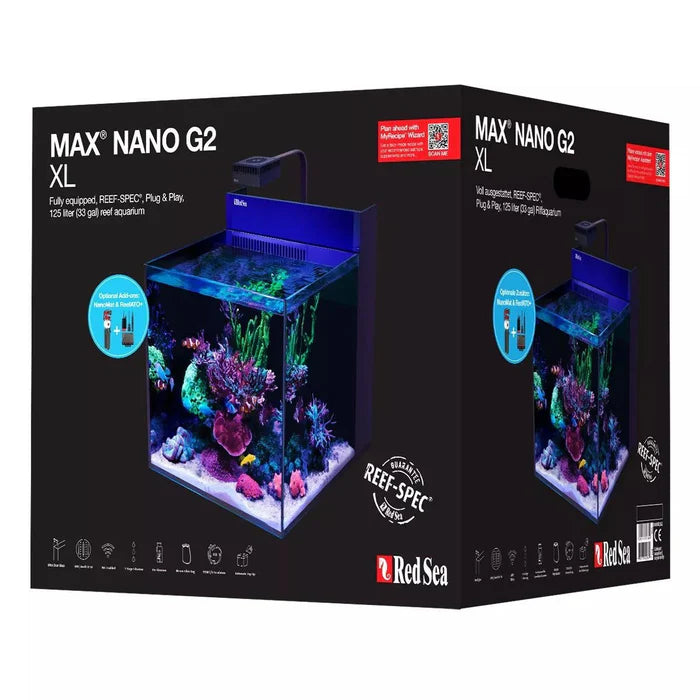 Red Sea Max Nano G2 XL Complete Reef Aquarium 125L