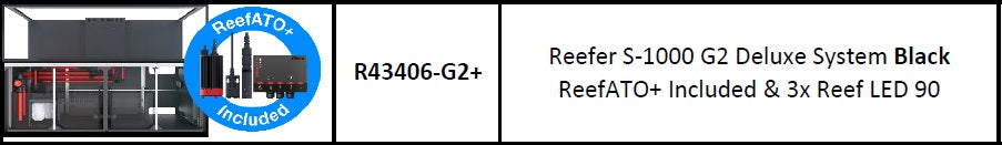 Red Sea Reefer G2+ Deluxe Tanks