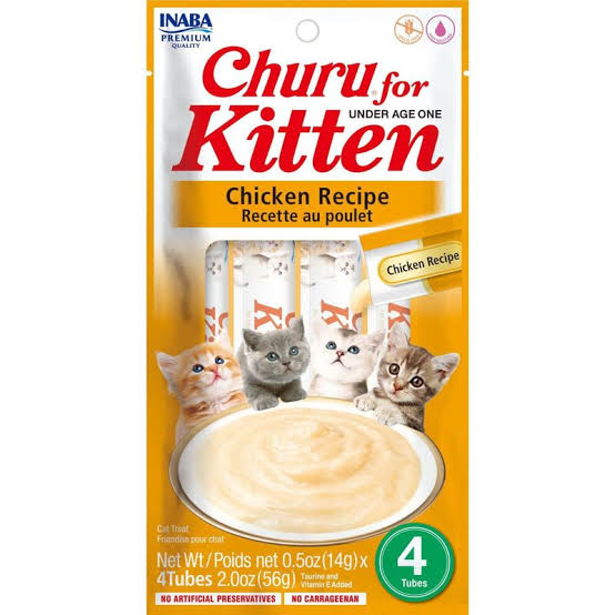 Churu Creamy Treat for Kittens - Chicken