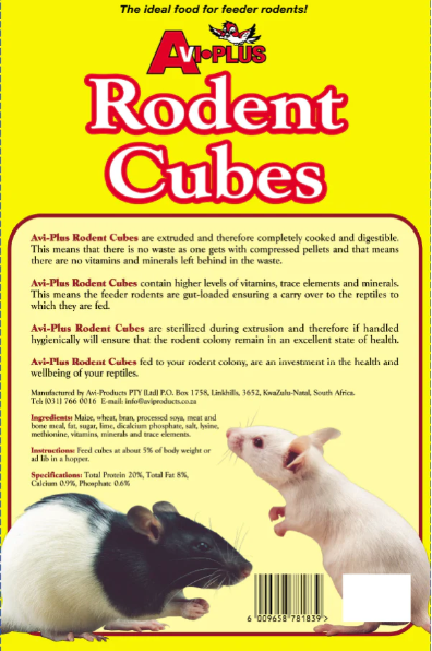 Avi-Plus Rodent Cubes