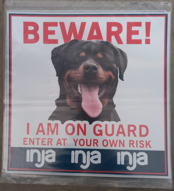 Beware Dog Signs