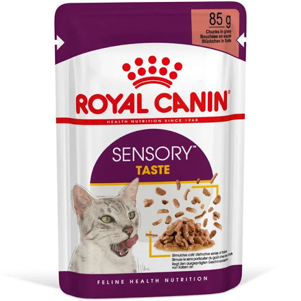 Royal Canin Sensory Taste Pouch in Gravy 85g