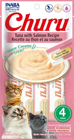 Churu Cat Puree Tuna With Salmon 4pc