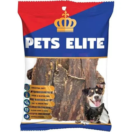 Pets Elite Jerky Flats  120g