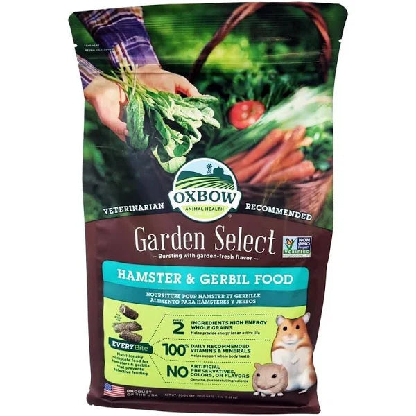 Oxbow Garden Select Hamster & Gerbil Food 680g