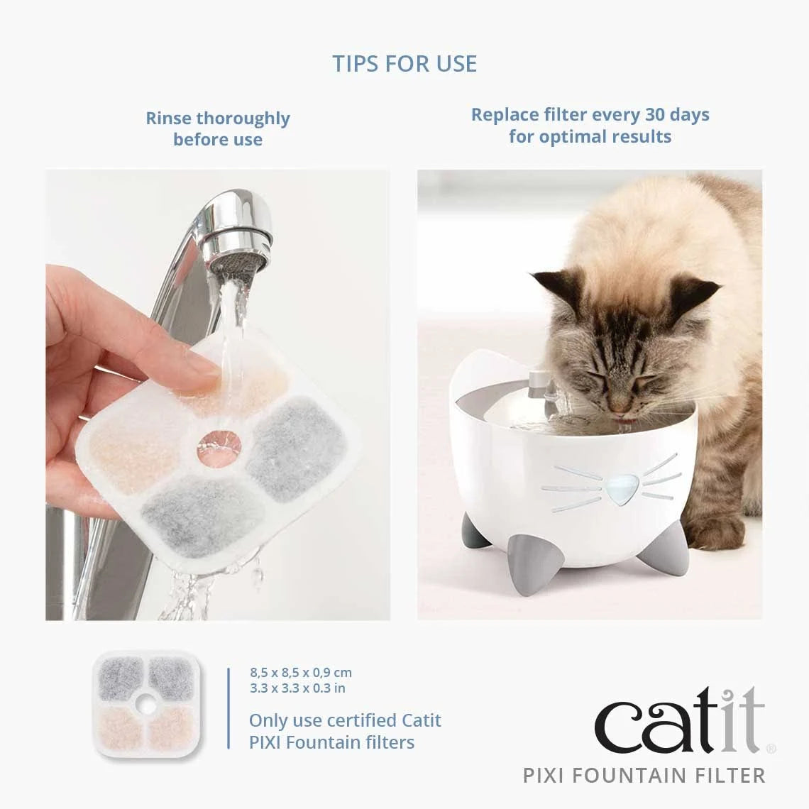 Catit Pixi Fountain Cartridge 6 pack