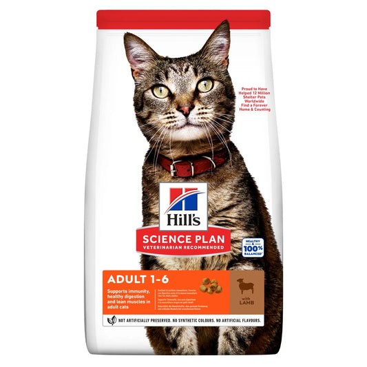 Hills SP Adult Cat Lamb 7Kg