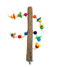 SP Bird Sekelbos Perch With Toys