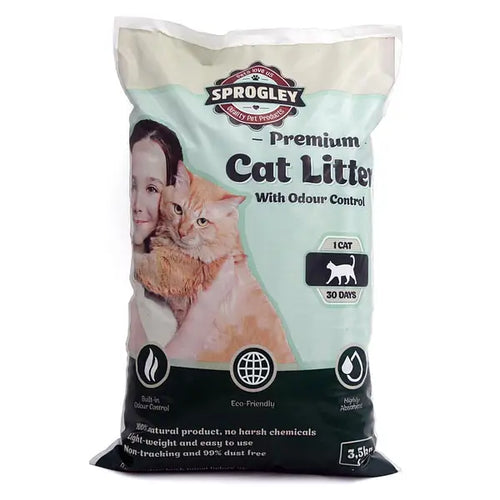 Sprogley Cat Litter With Odour Control 3.5Kg