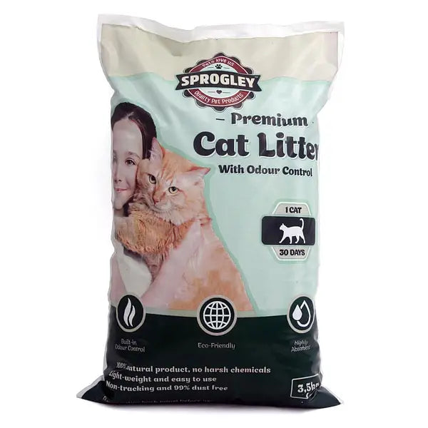 Sprogley Cat Litter With Odour Control 3.5Kg