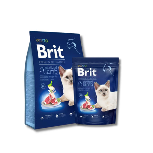 Brit Premium Adult Cat Lamb (Sterilised)