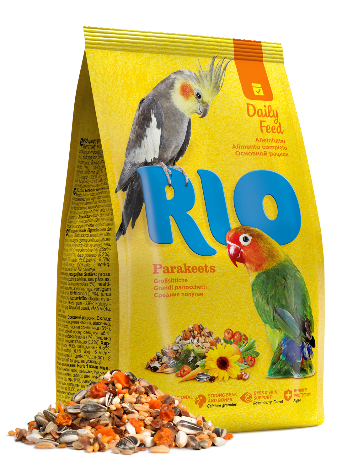 Rio Daily Feed - Parakeets 1Kg