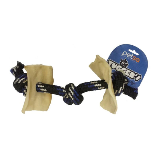 Tuggers Rawhide Chip Rope Toy