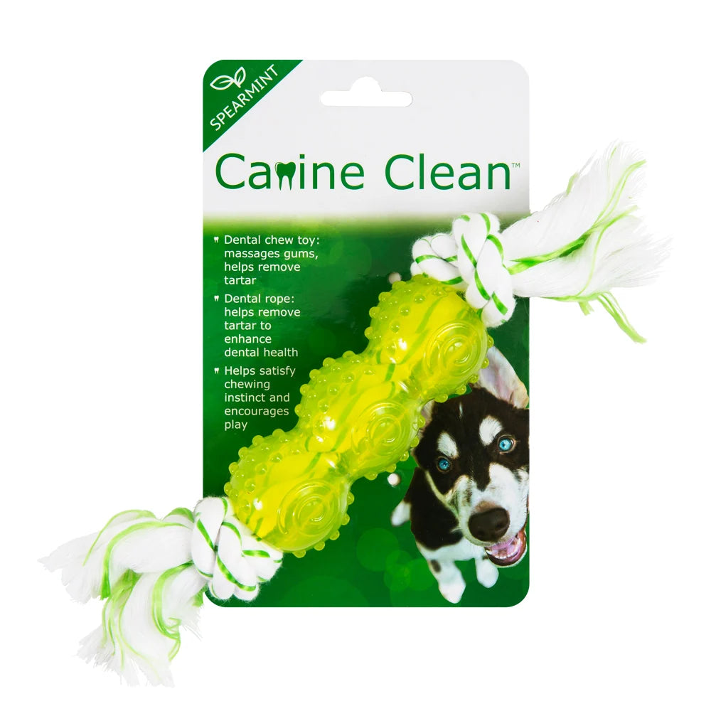 Canine Clean Dental Rope Bone With TPR Tube