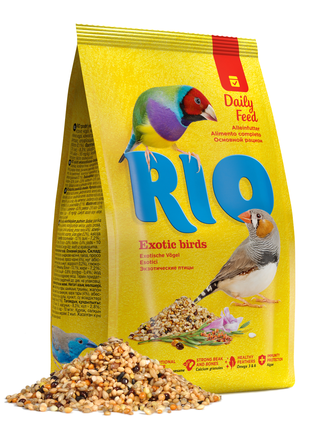 RIO Daily feed - Exotic birds 500g