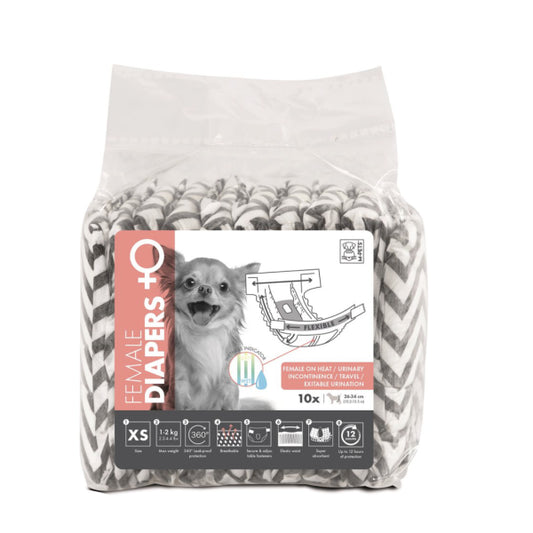 Mpets Female Dog Diapers