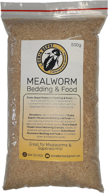 Dubia Depot Mealworm Bedding 500g