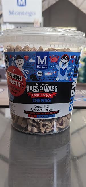 Montego Bags O Wags BBQ Tjoppies 500g