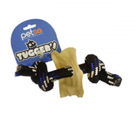 PETSA Tugger's Rawhide Rope Toy