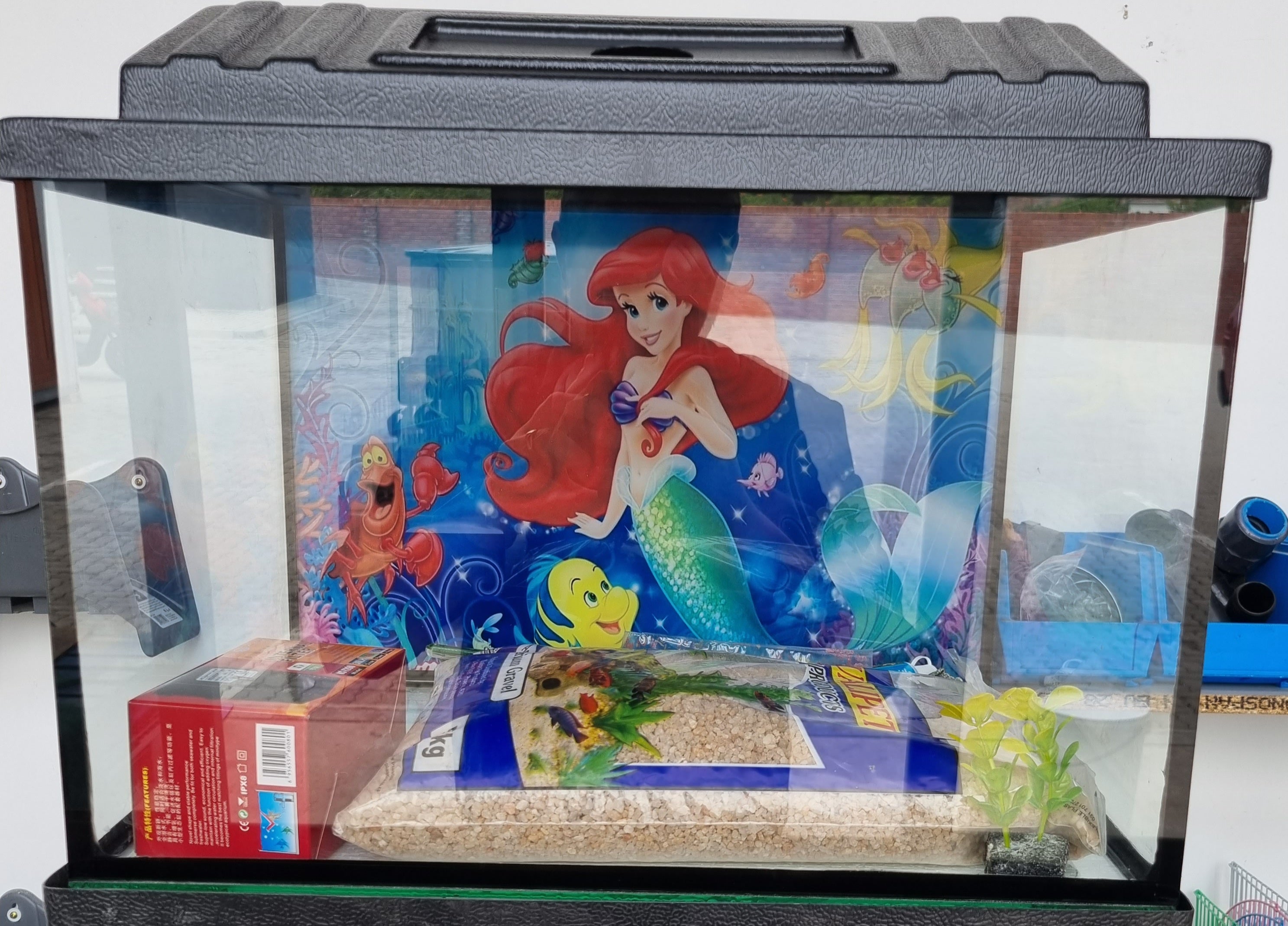 Aquarium Mermaid 3D Background Starter Kits