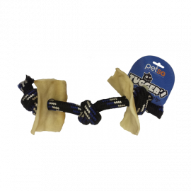 PETSA Tugger's Rawhide Rope Toy