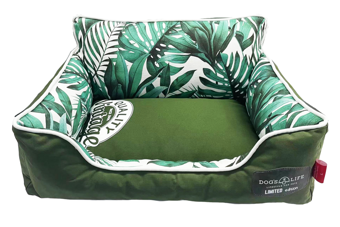 Dogs Life Foilage Couch Napper
