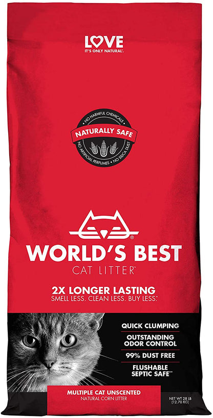 World's Best Cat Litter Multiple ( Unscented )