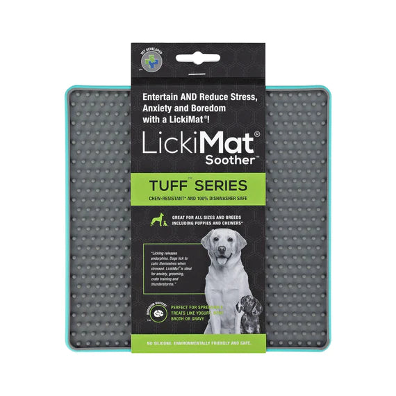 LickiMat Soother Tuff Turquoise
