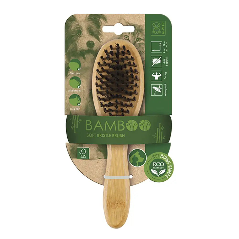 Mpets Bamboo Soft Bristle Brush