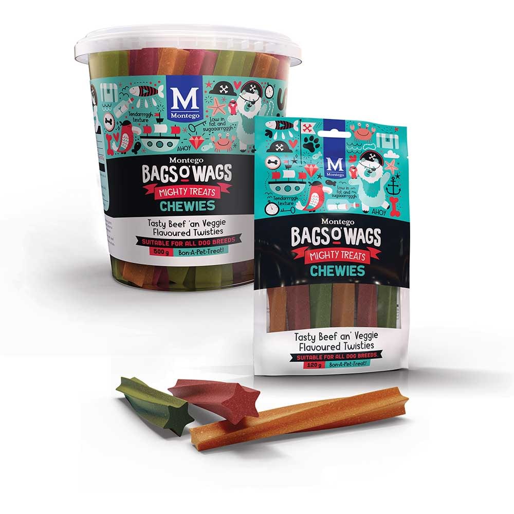 Montego Bags O' Wags - Tasty Beef & Veggie