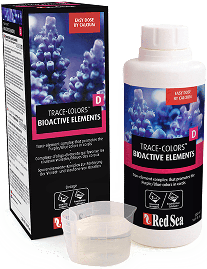 Red Sea Coral Colors D Bioactive Elements
