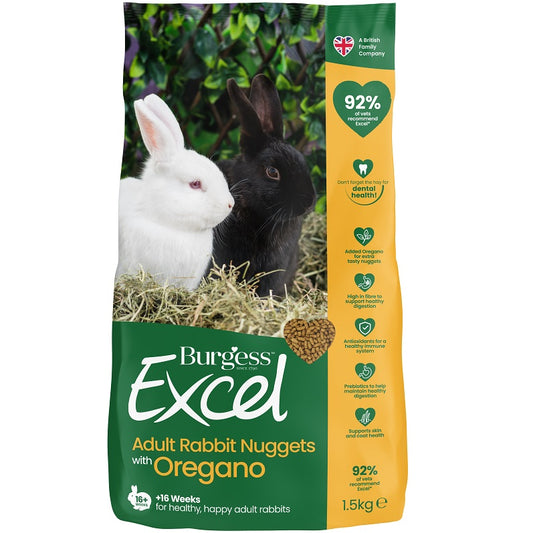 Burgess Excel Nuggets with Oregano - 1.5kg