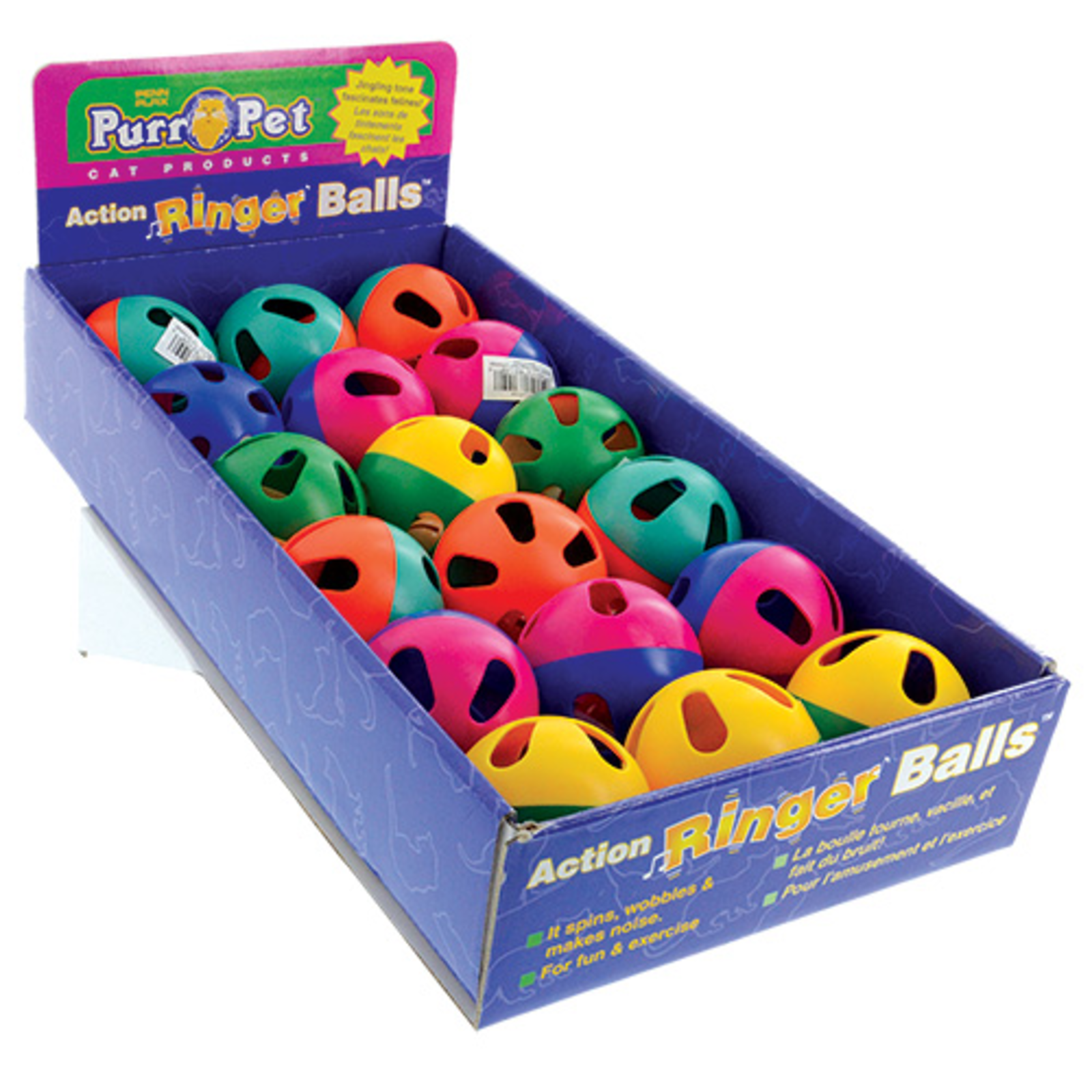 Purr-Pet Action Ringer Ball CAT-54