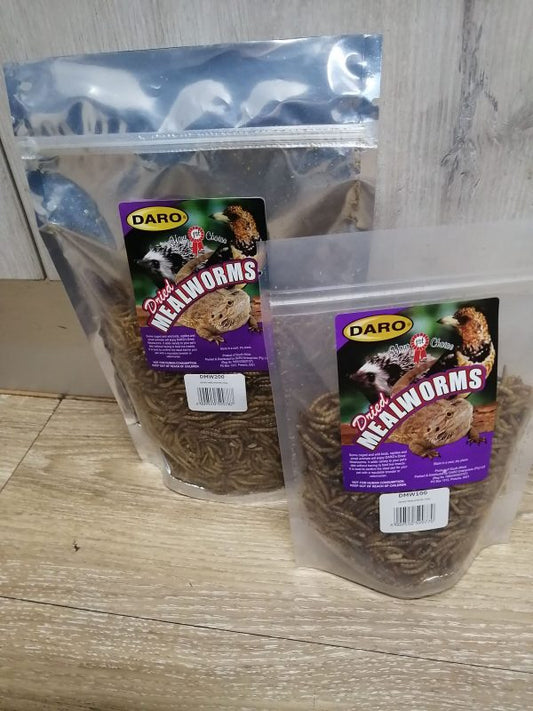 Daro Dried Mealworms 100g - DMW100