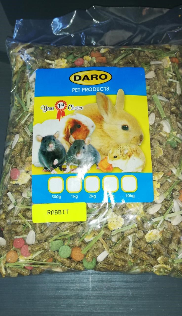 Daro Rabbit Mix - 1kg – Coastal Pets