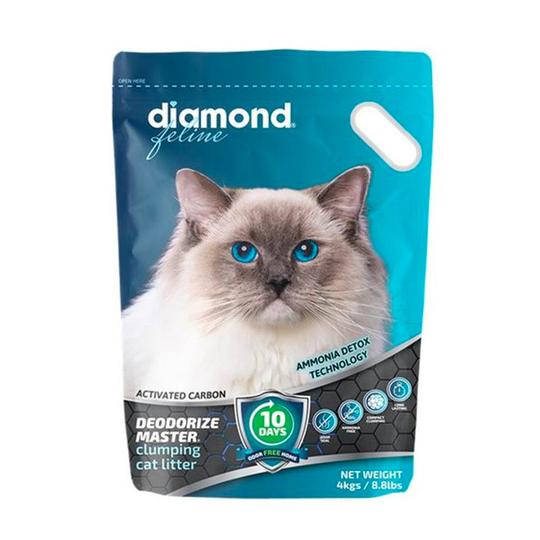 Diamond Feline Deodorize Cat Litter 4kgs