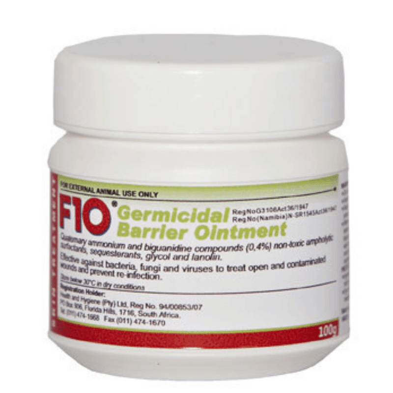 F10 Germicidal Barrier Ointment - 100G