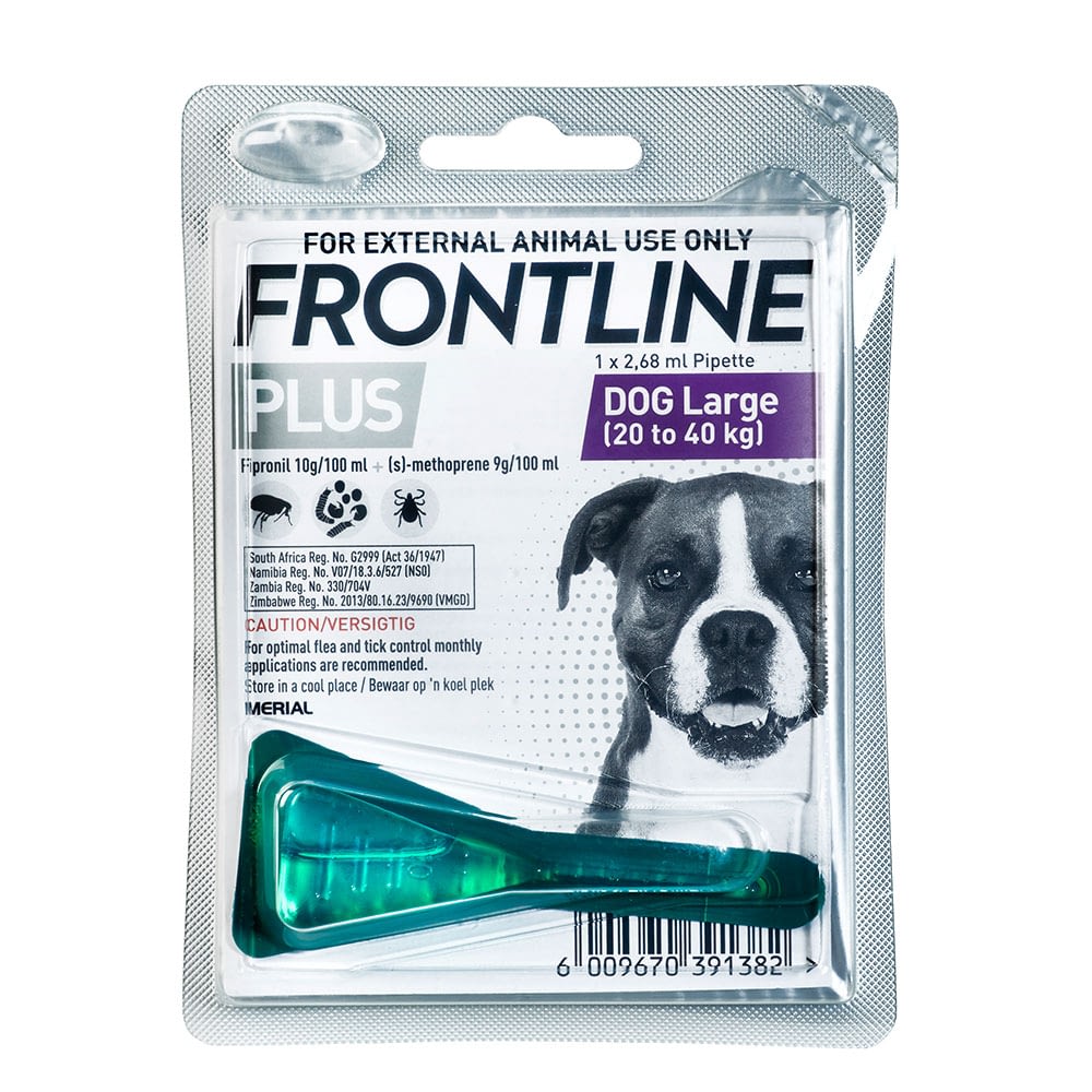 Frontline Plus for Large Dogs 20-40KG
