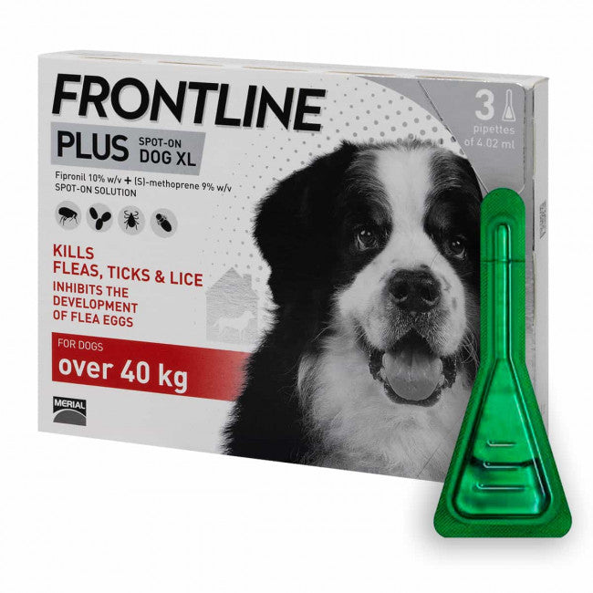 Frontline Plus for Dogs XLarge 40-60KG