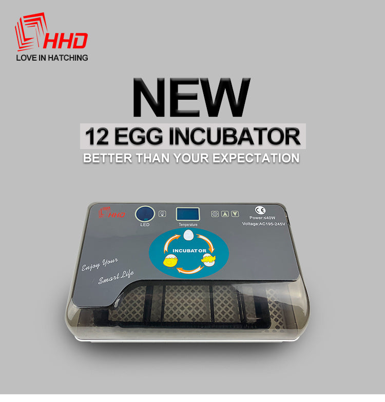 High Quality 12 egg Incubator