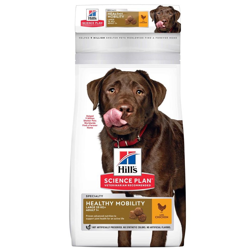 Hill’s Science Plan Adult Healthy Mobility Large Breed Dry Dog Food Chicken Flavour