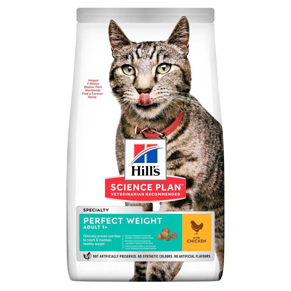 Hill’s Science Plan Adult Perfect Weight Dry Cat Food Chicken Flavour