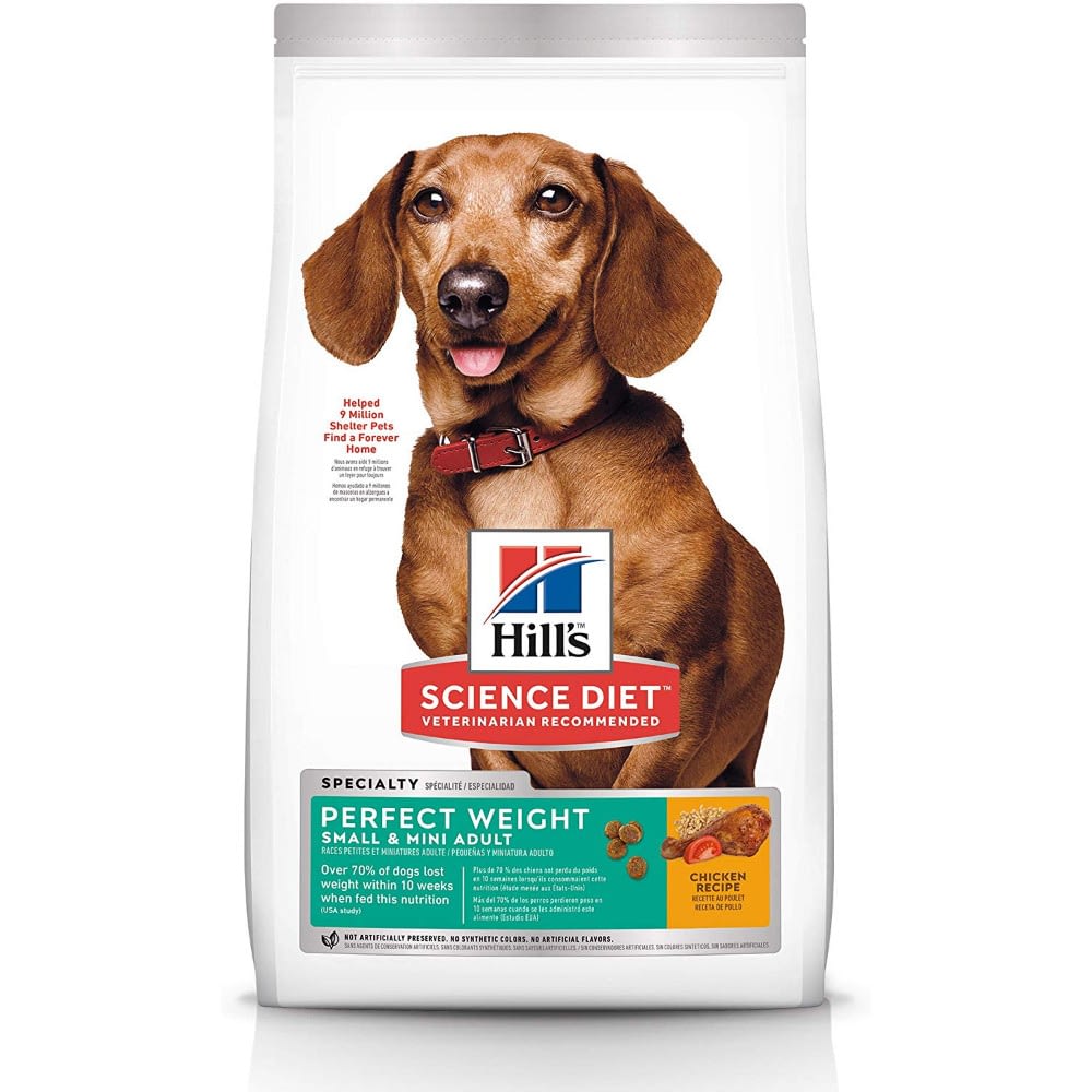 Hill’s Science Plan Adult Perfect Weight Small & Mini Dry Dog Food Chicken Flavour