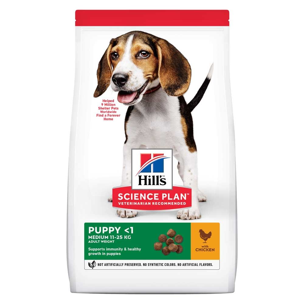 Hill’s Science Plan Puppy Medium Dry Dog Food Chicken Flavour