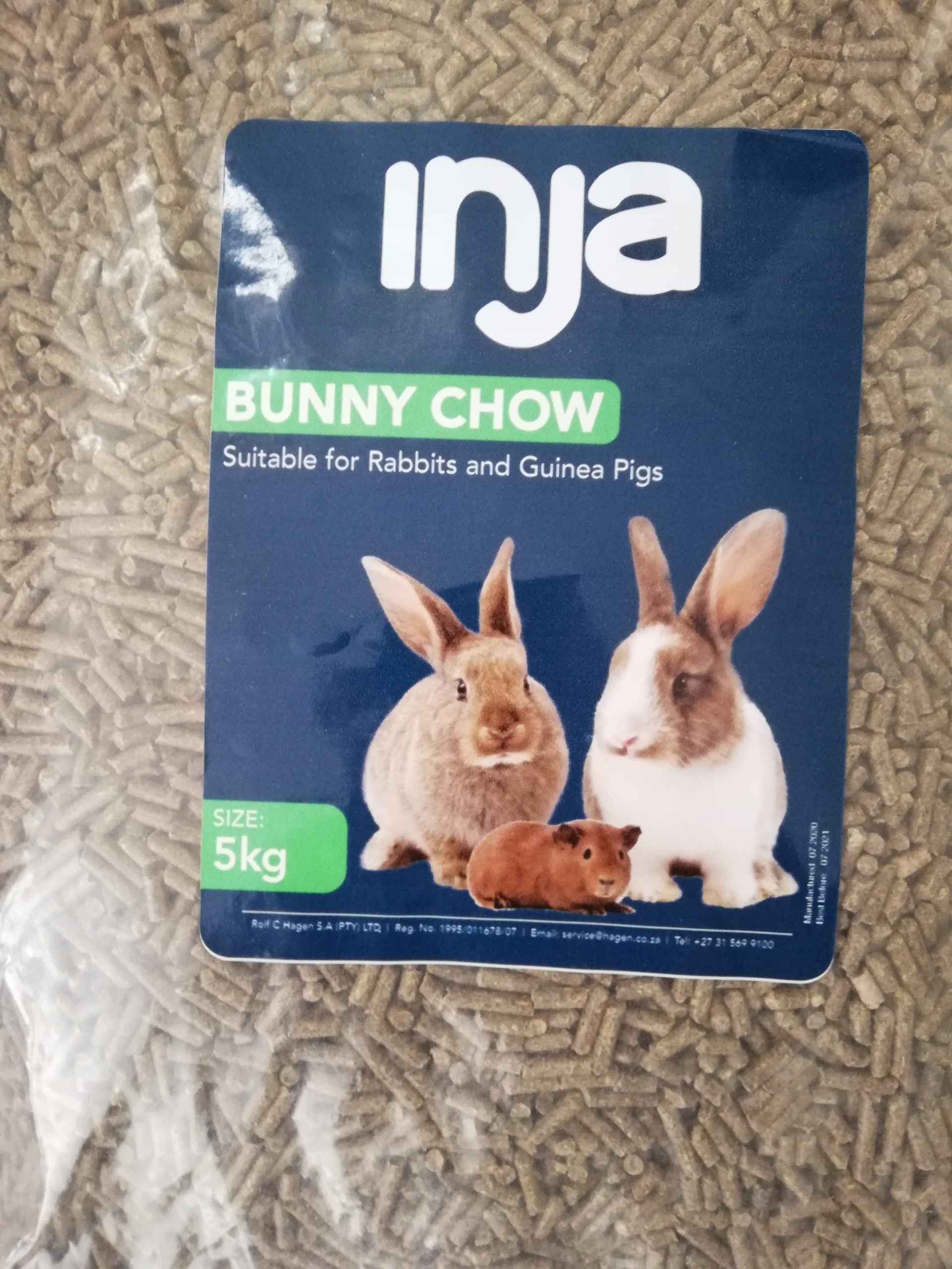 Inja Bunny Chow/Rabbit Pellets 2kg