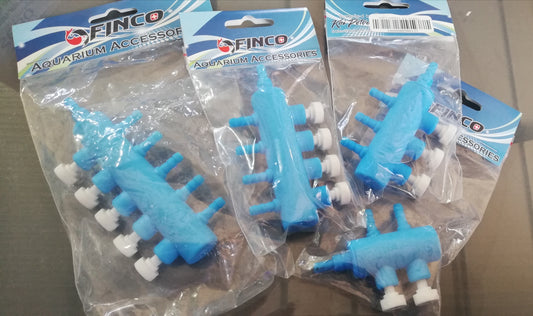 Finco Plastic Air Splitter With Control Valve