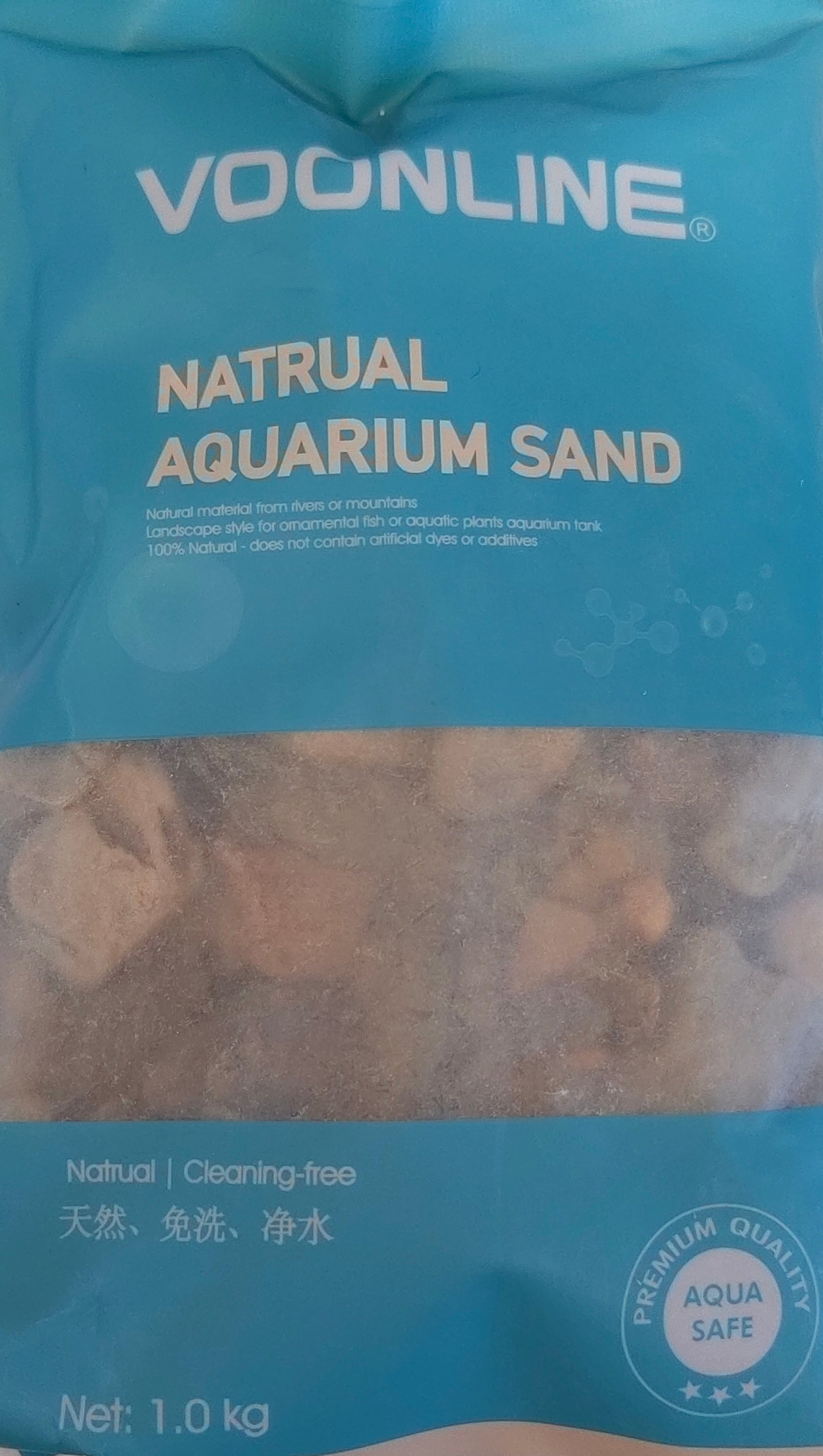 Voonline Natural Aquarium Sand No.1